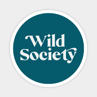 Wild Society Retro Magnet